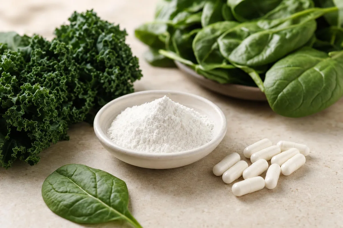 L-tyrosine powder and capsules used to support focus and dopamine in ADHD