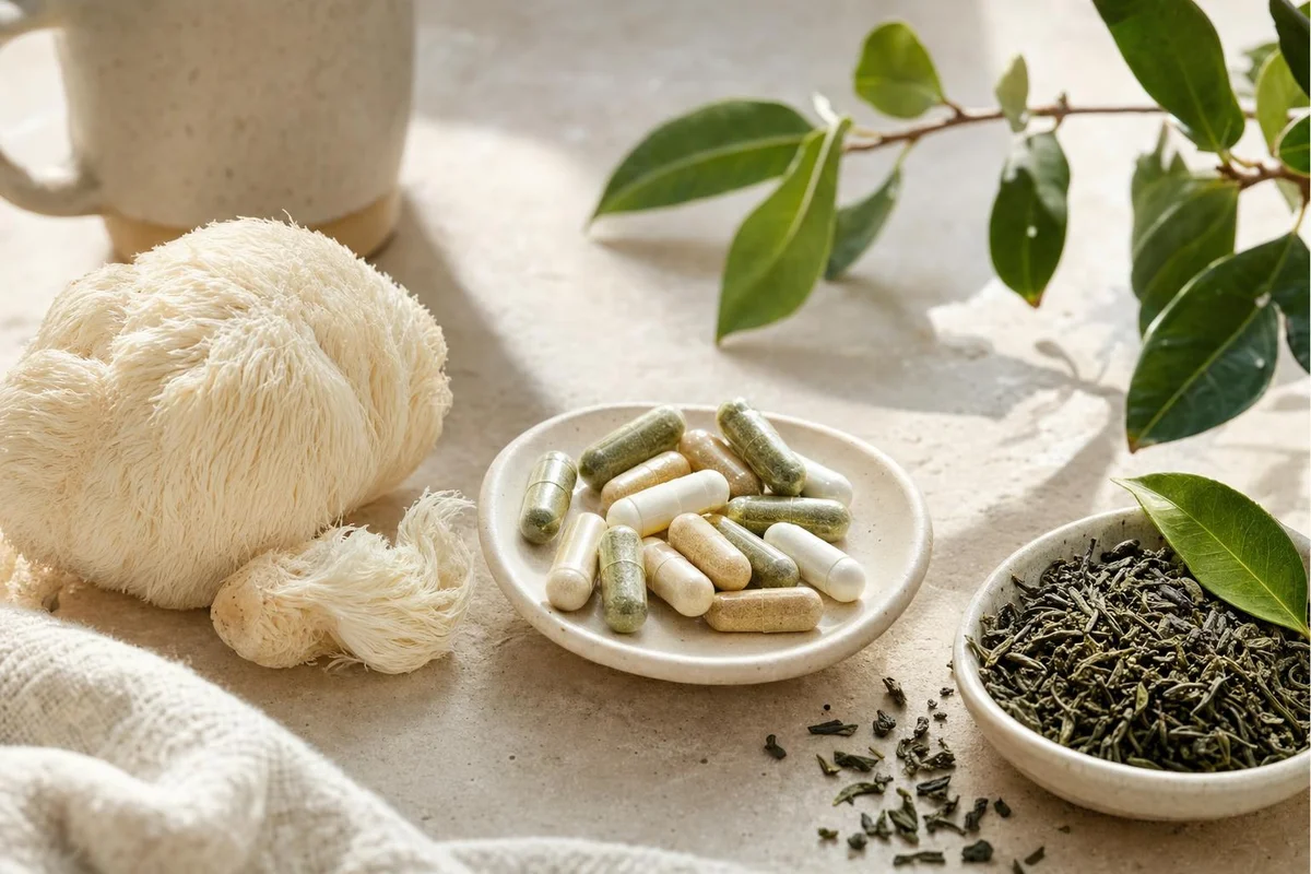 Nootropic ingredients arranged for an evidence comparison by attention, fatigue, and memory outcome