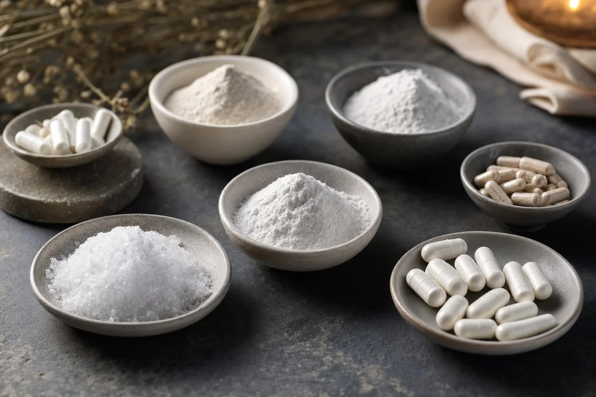 Magnesium glycinate, threonate, citrate and oxide supplements compared for sleep evidence