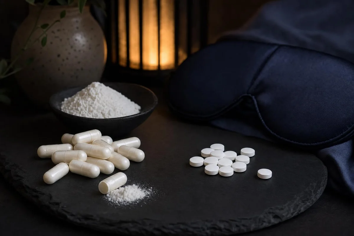 Magnesium capsules and melatonin tablets compared for sleep