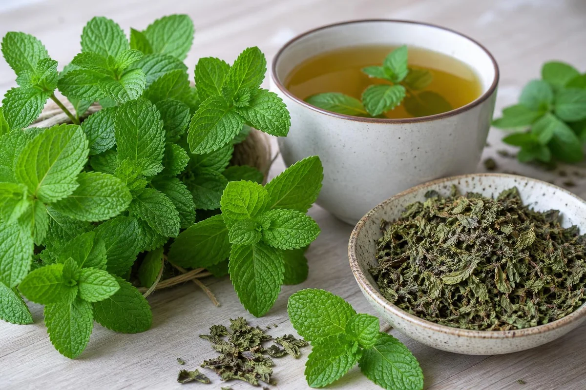 Peppermint Mentha × Piperita monograph visual